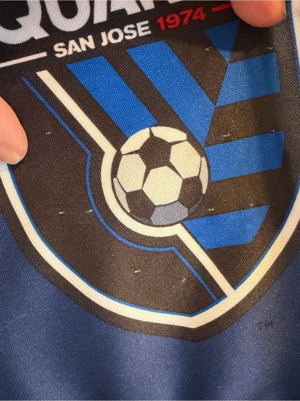 San Jose Earthquakes Avaya Stadium Blue Scarf Quakes